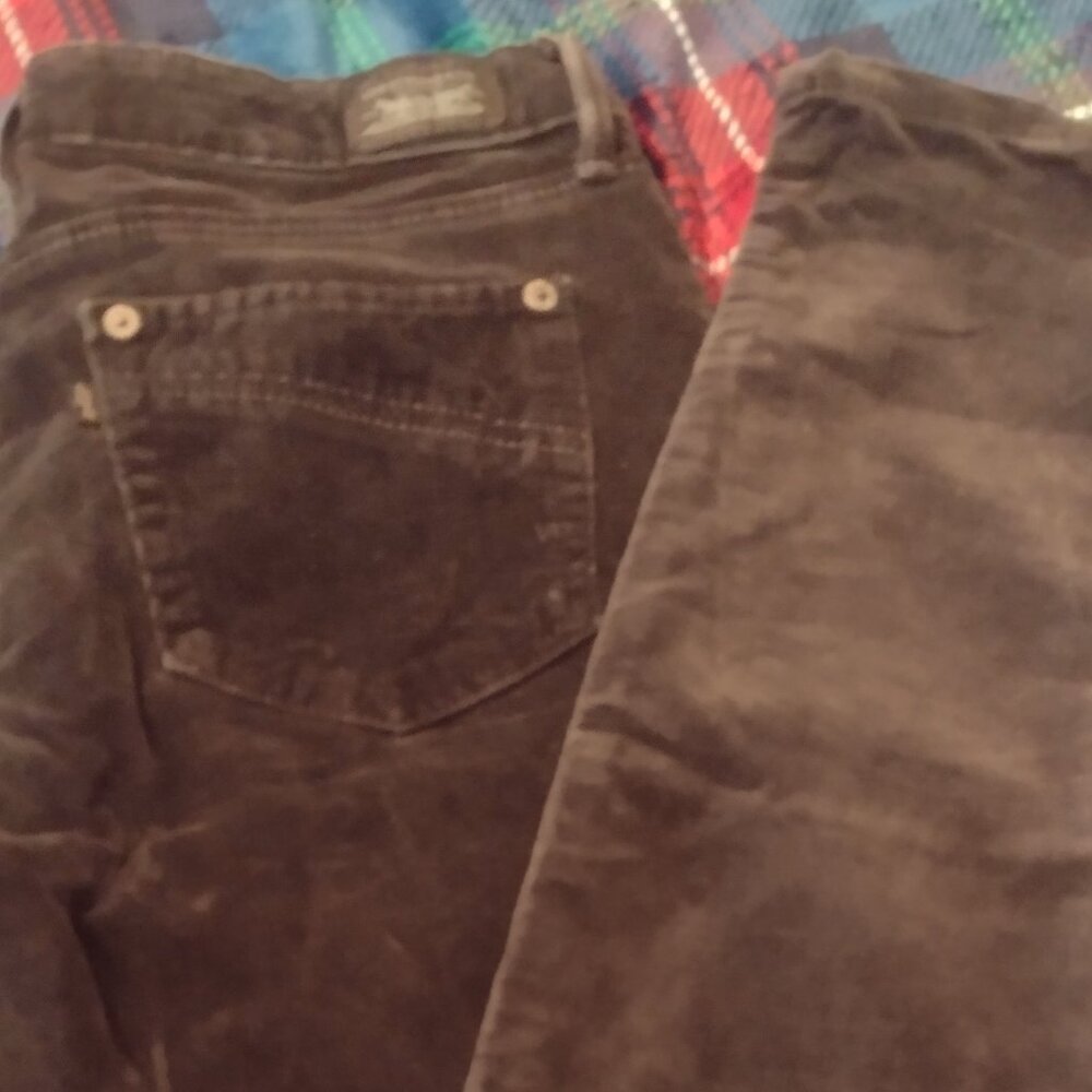 Levi's 535 corduroy blue navy leggings size 9M